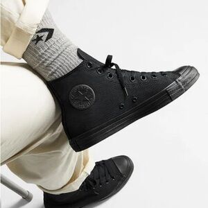 Converse All Star Black Canvas High-Tops